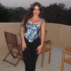 MIAOU FLOWER CORSET